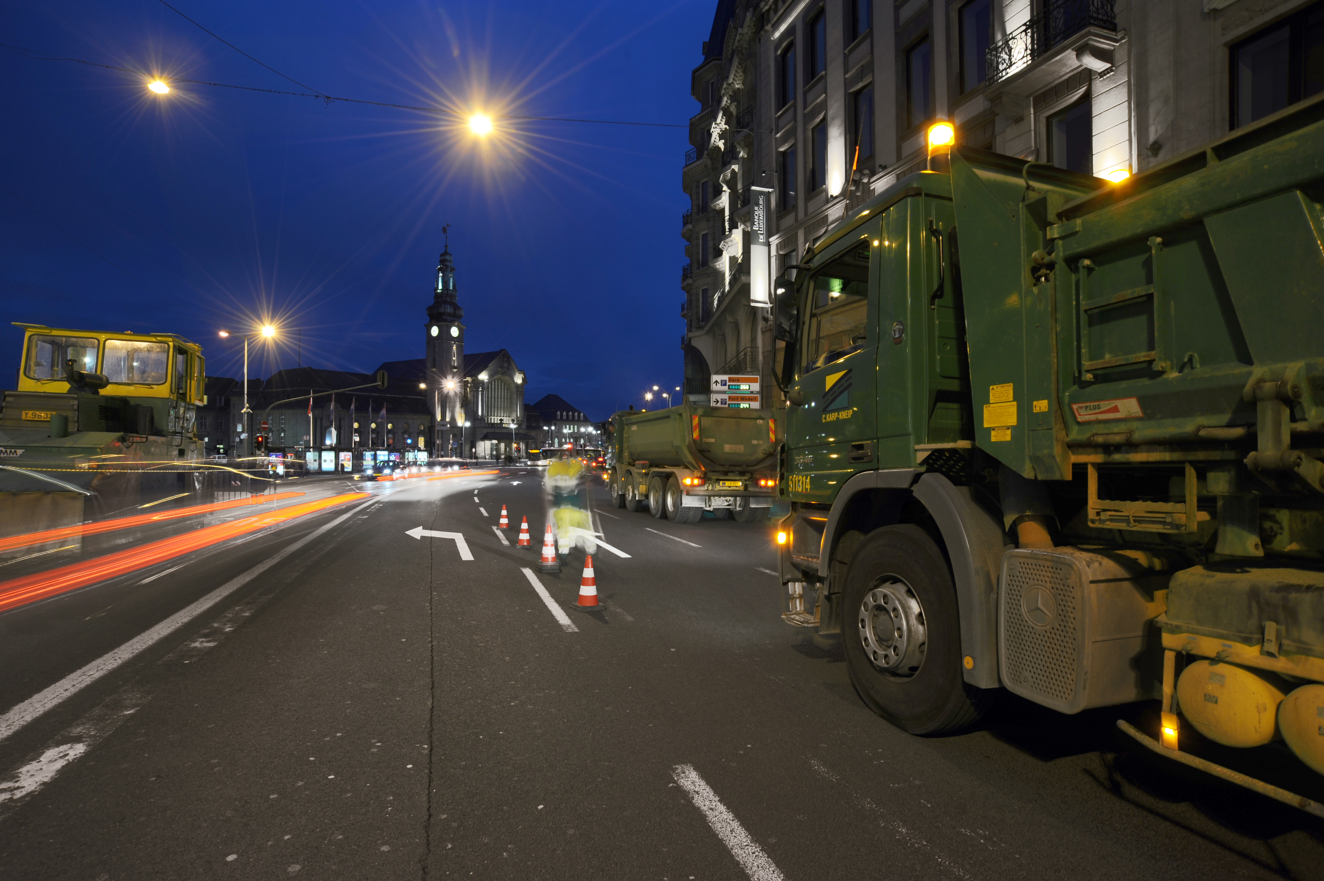 Luxembourg, avenue de la gare