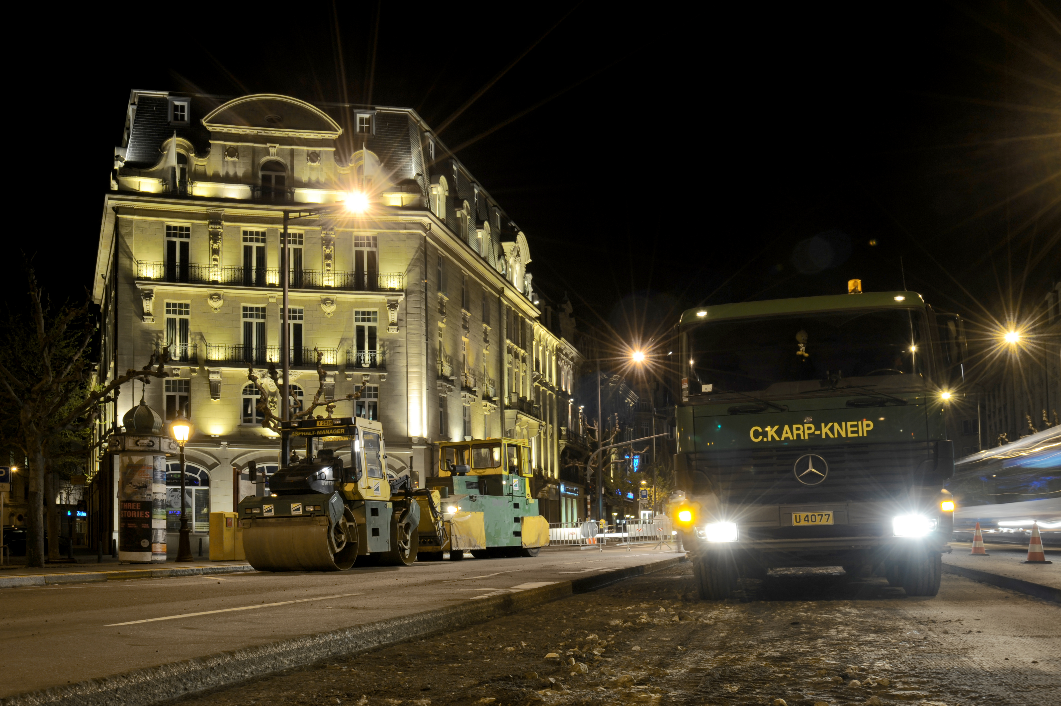 Luxembourg, avenue de la gare